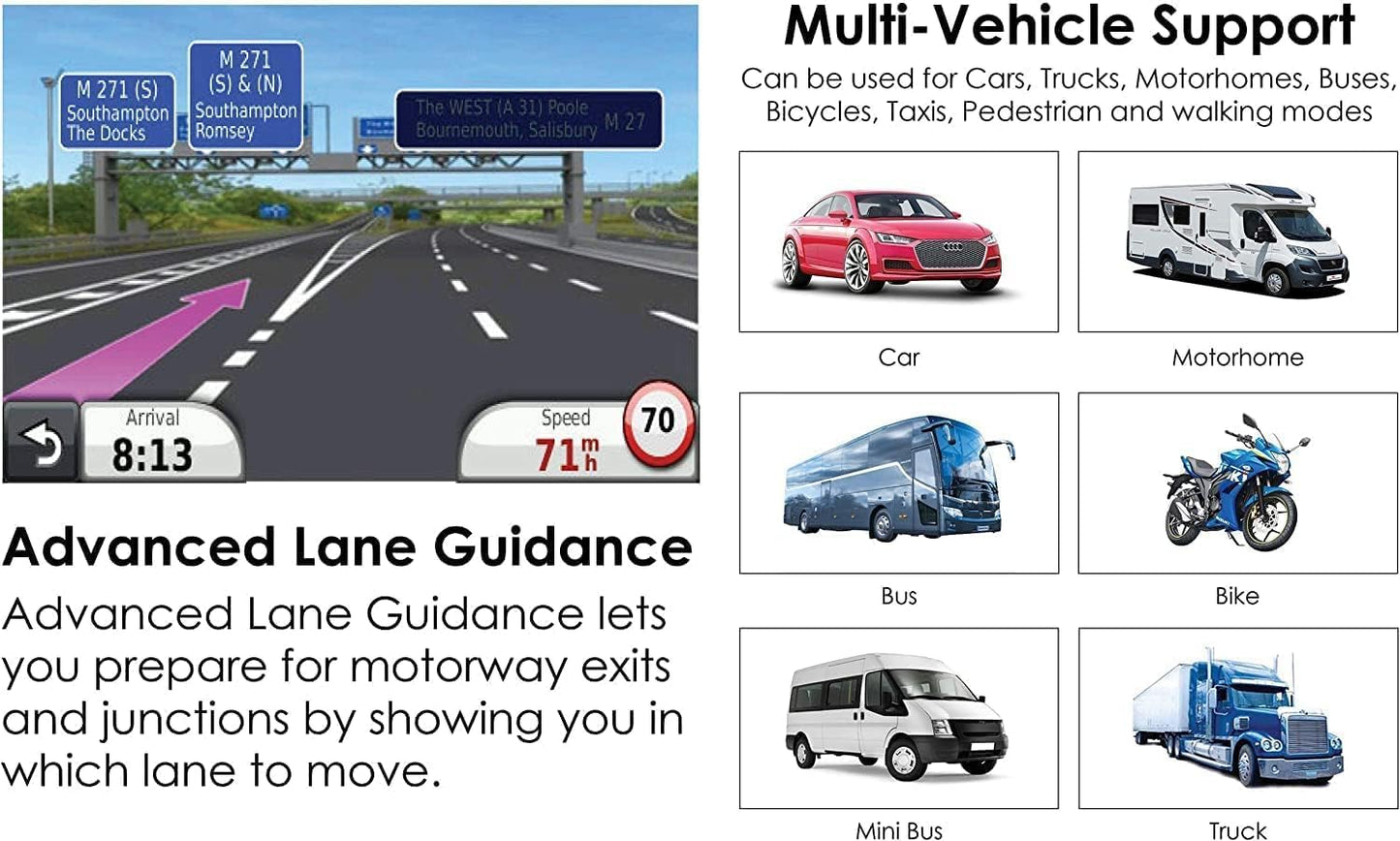 NAVPAL Sat Nav (7 INCH) UK EUROPE EDITION 2024